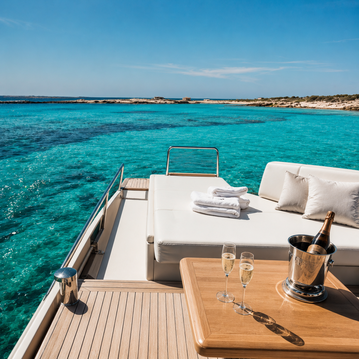 Luxury yacht experience in Ibiza and Formentera