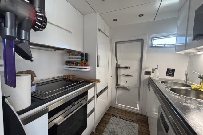 Life on board IODA II private yacht
