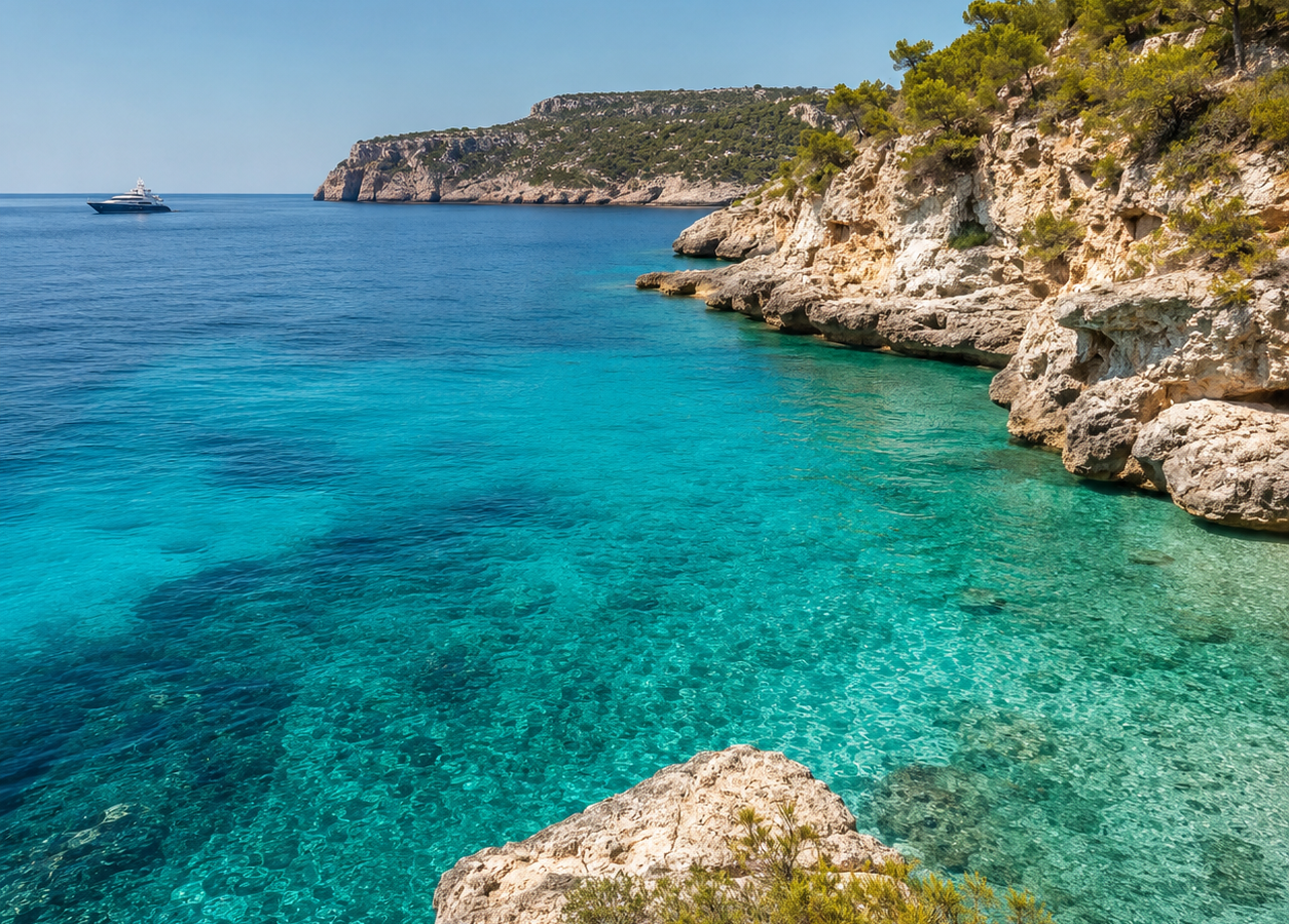 Private yacht charter in Mallorca aboard IODA II