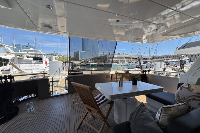 Life on board IODA II private yacht